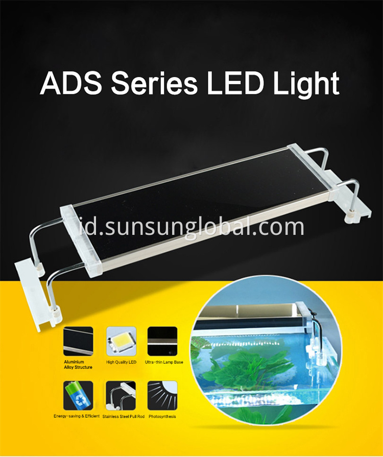 Berkualitas tinggi dengan aman beanswork led aquarium light